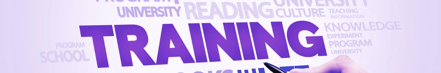 Training word cloud